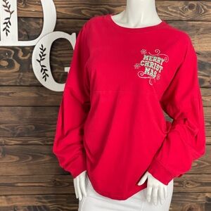 J. America | Holiday Merry Christmas Apparel HO HO HO Rhinestone Graphic